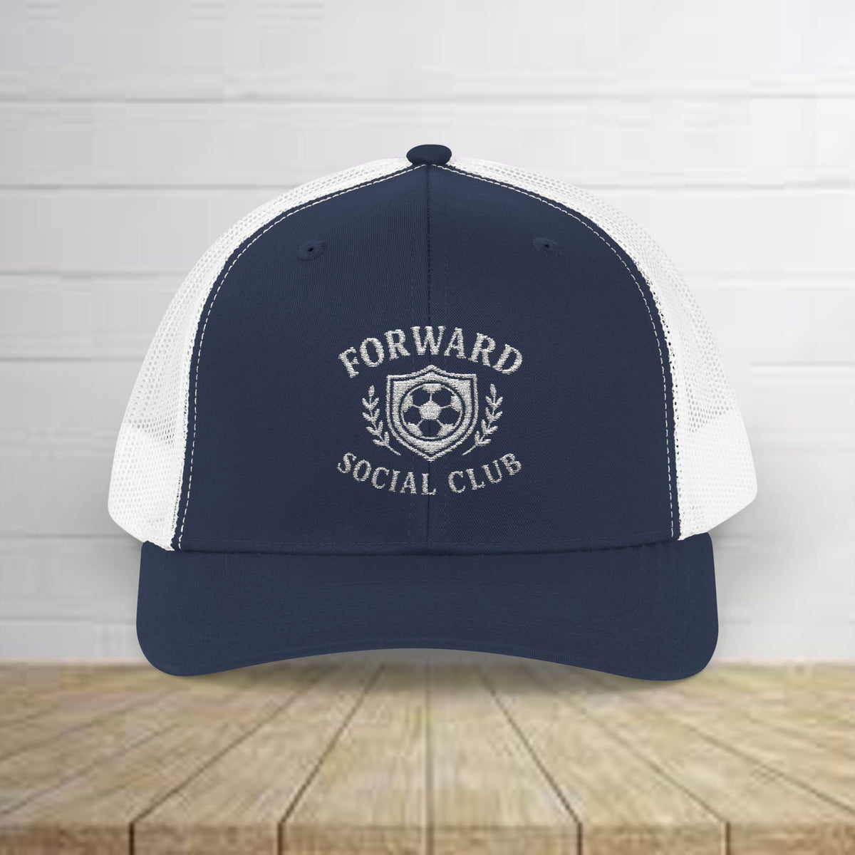 Forward Social Club in white - Snapback Trucker Cap