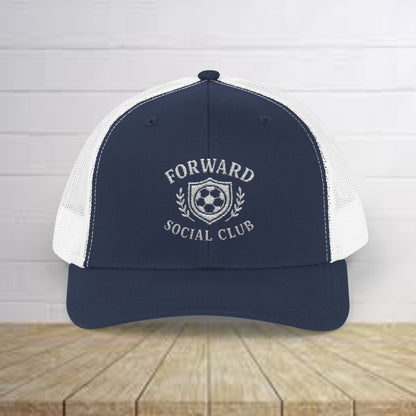 Forward Social Club in white - Snapback Trucker Cap