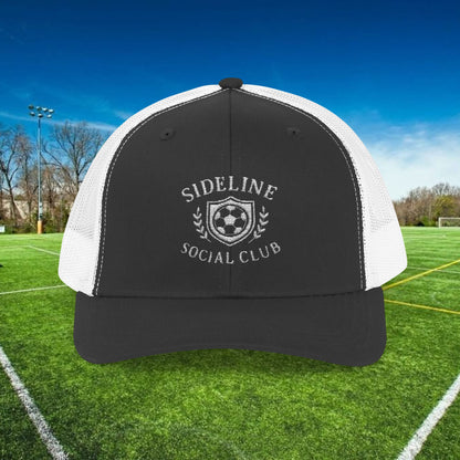 Sideline Social Club Trucker Hat – For the Fans Who Never Miss a Match