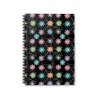 Spooky Bloom Spiral Notebook – Cute Meets Creepy