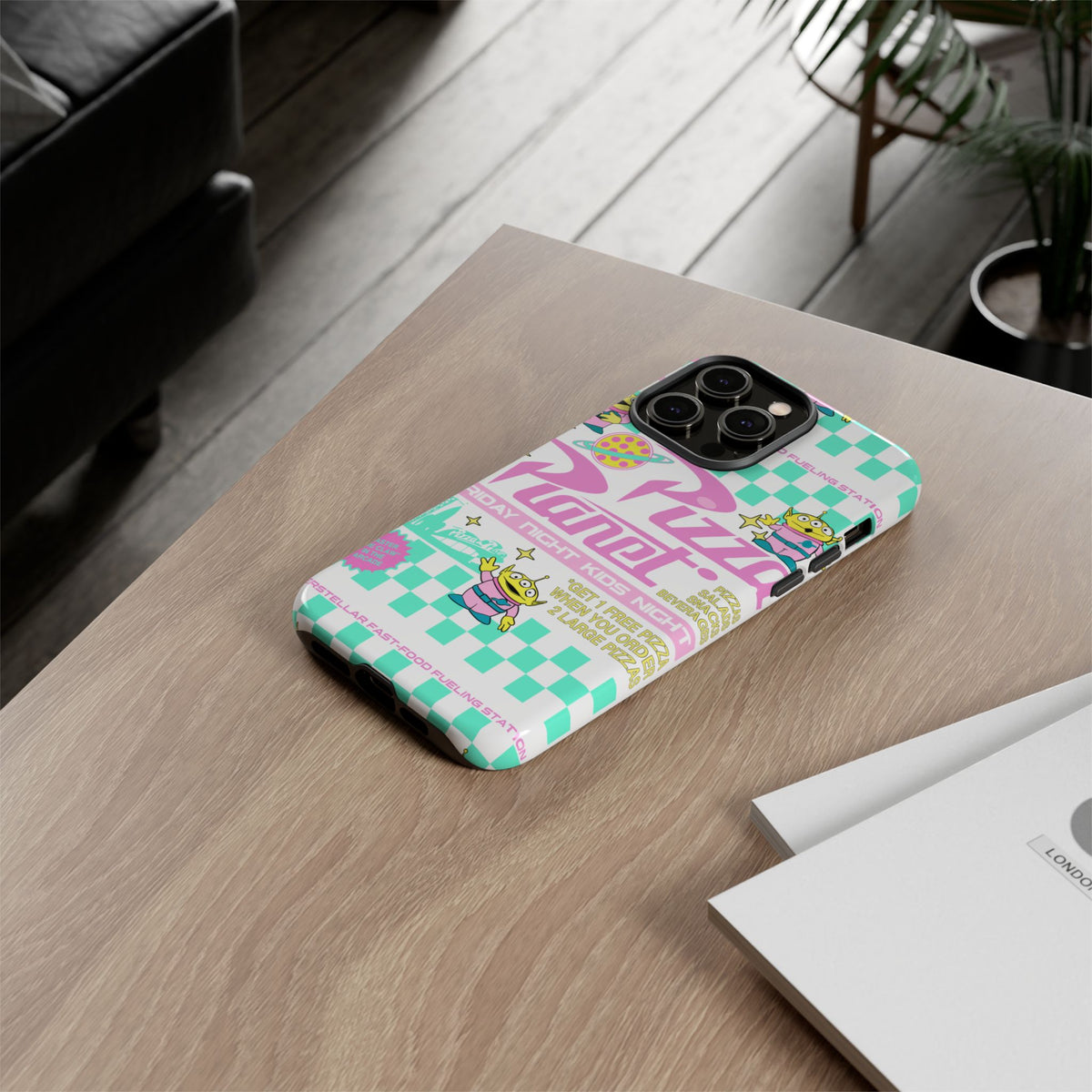 Pizza Planet Themed Phone Case