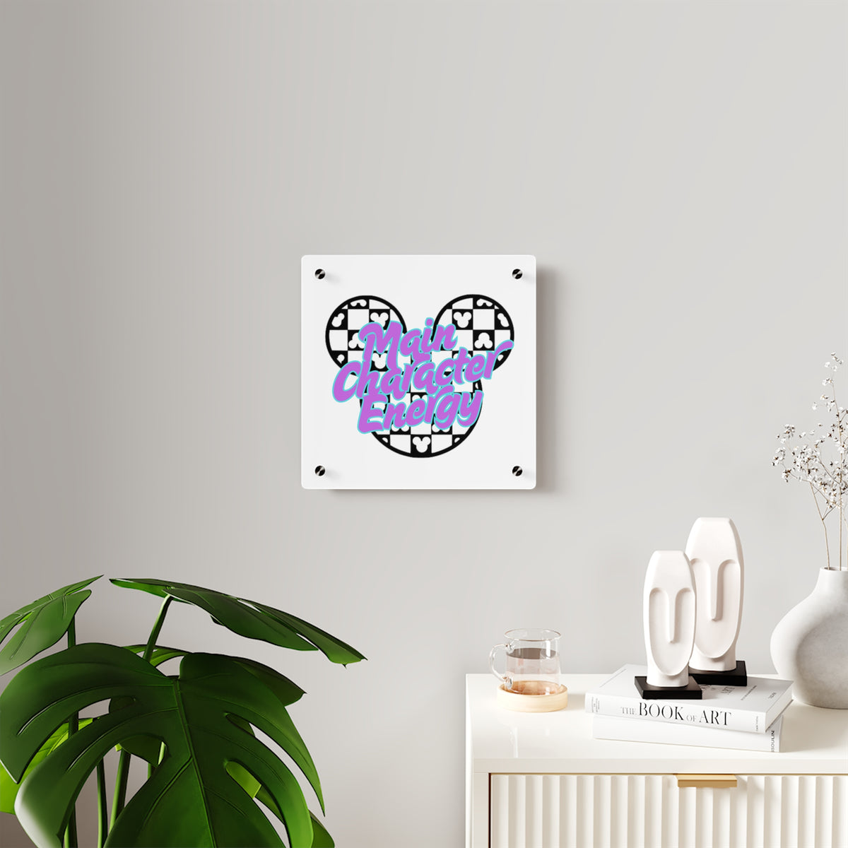 Main Character Energy Acrylic Wall Art Panel