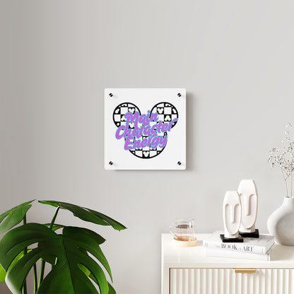 Main Character Energy Acrylic Wall Art Panel