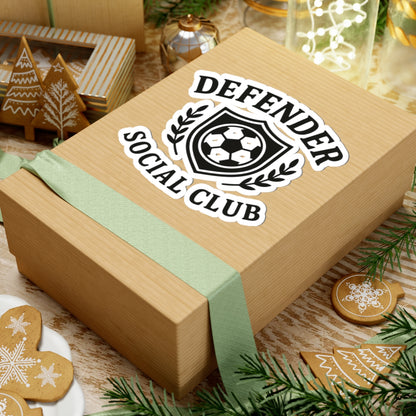 Defender Social Club Kiss-Cut Sticker