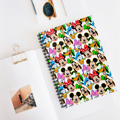 The Fab 5 Inspired Spiral Notebook