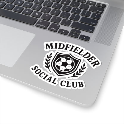 Midfielder Social Club Vinyl Kiss-Cut Stickers