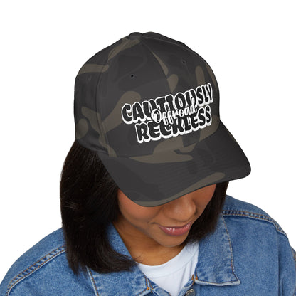 Cautiously Reckless Cap - Adventure Hat, Outdoor Baseball Cap, Gift for Adventurers, Casual Style, Trendy Headwear