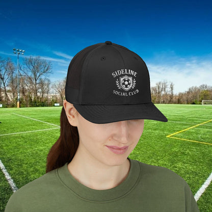 Sideline Social Club Trucker Hat – For the Fans Who Never Miss a Match
