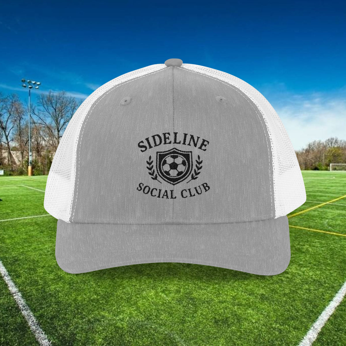 Sideline Social Club Trucker Hat – For the Fans Who Never Miss a Match