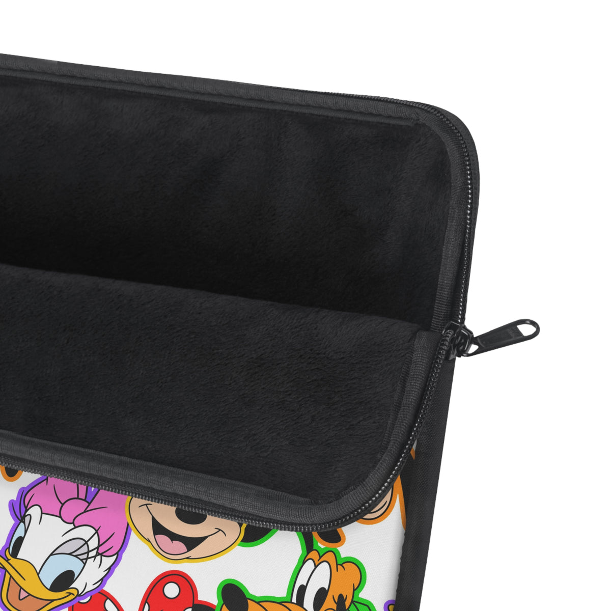 Classic Disney Faces Laptop Sleeve - Bright Color Pattern