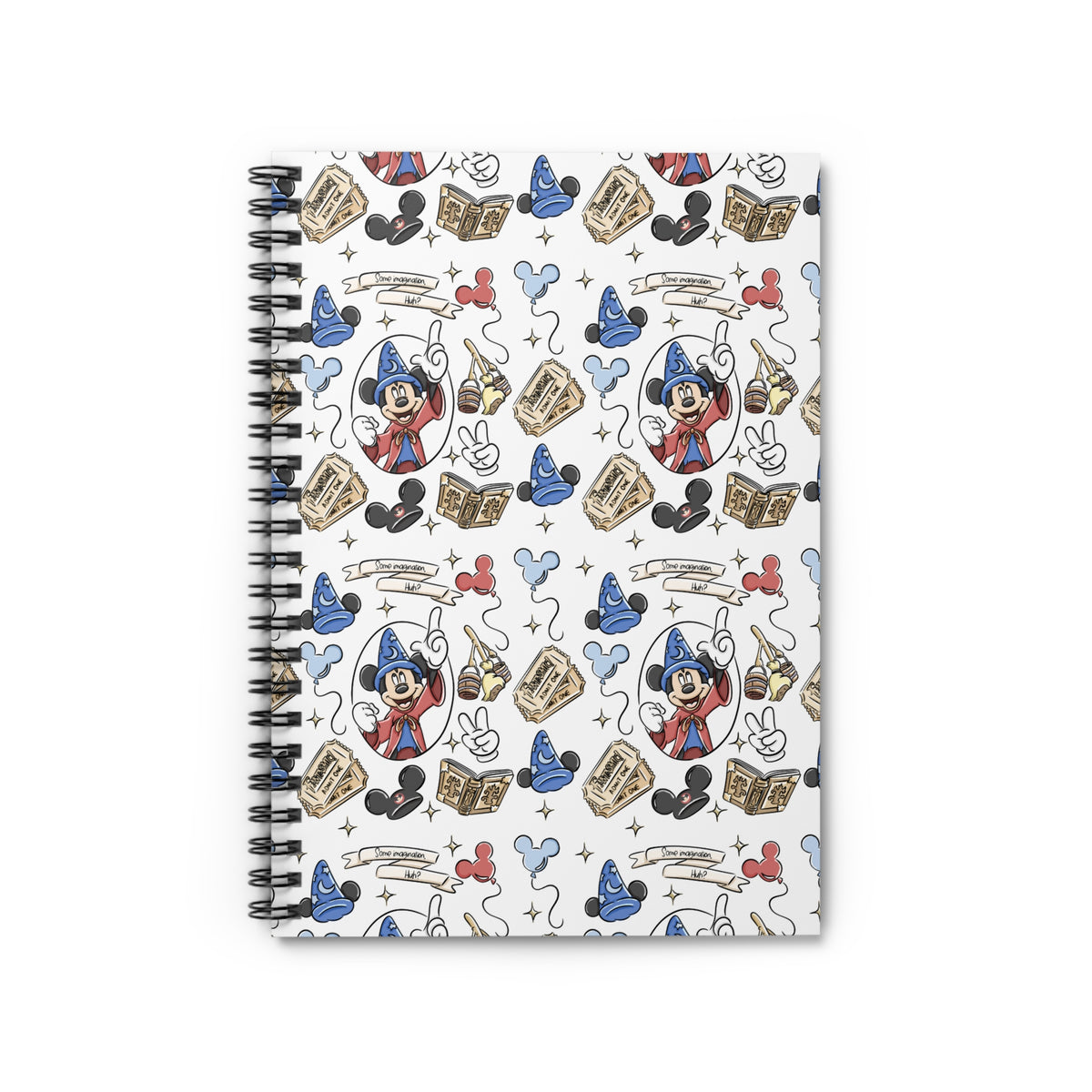 Sorcerer Mickey Spiral Notebook