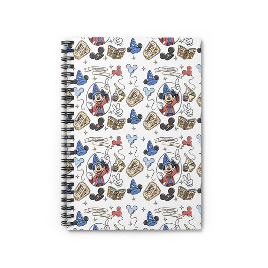 Sorcerer Mickey Spiral Notebook