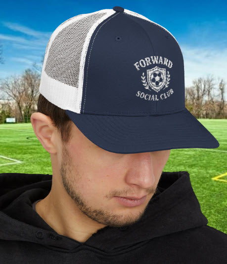 Forward Social Club in white - Snapback Trucker Cap
