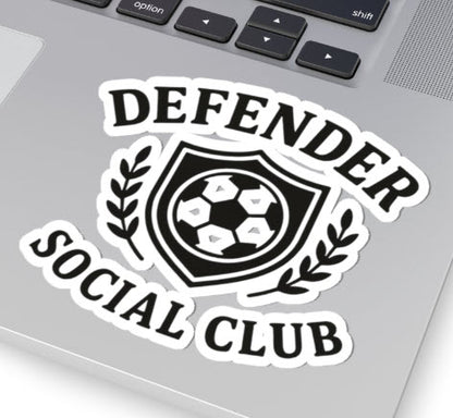 Defender Social Club Kiss-Cut Sticker