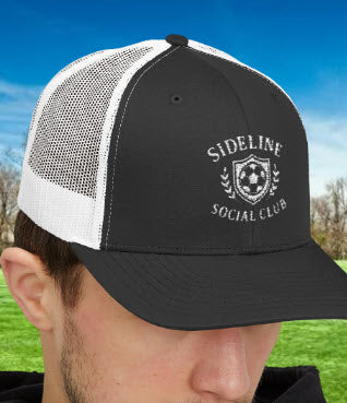 Sideline Social Club Trucker Hat – For the Fans Who Never Miss a Match