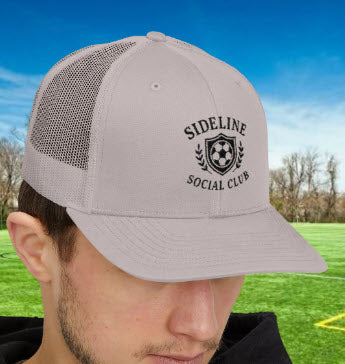 Sideline Social Club Trucker Hat – For the Fans Who Never Miss a Match