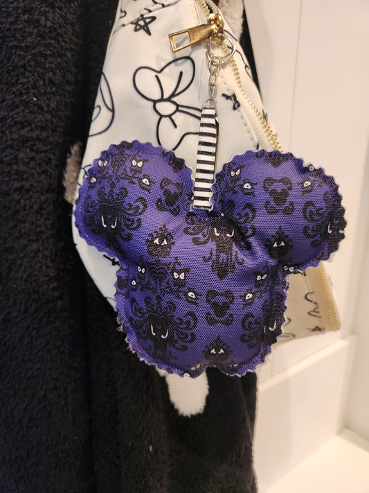 Haunted Mansion Wallpaper Mouse Bag Charm