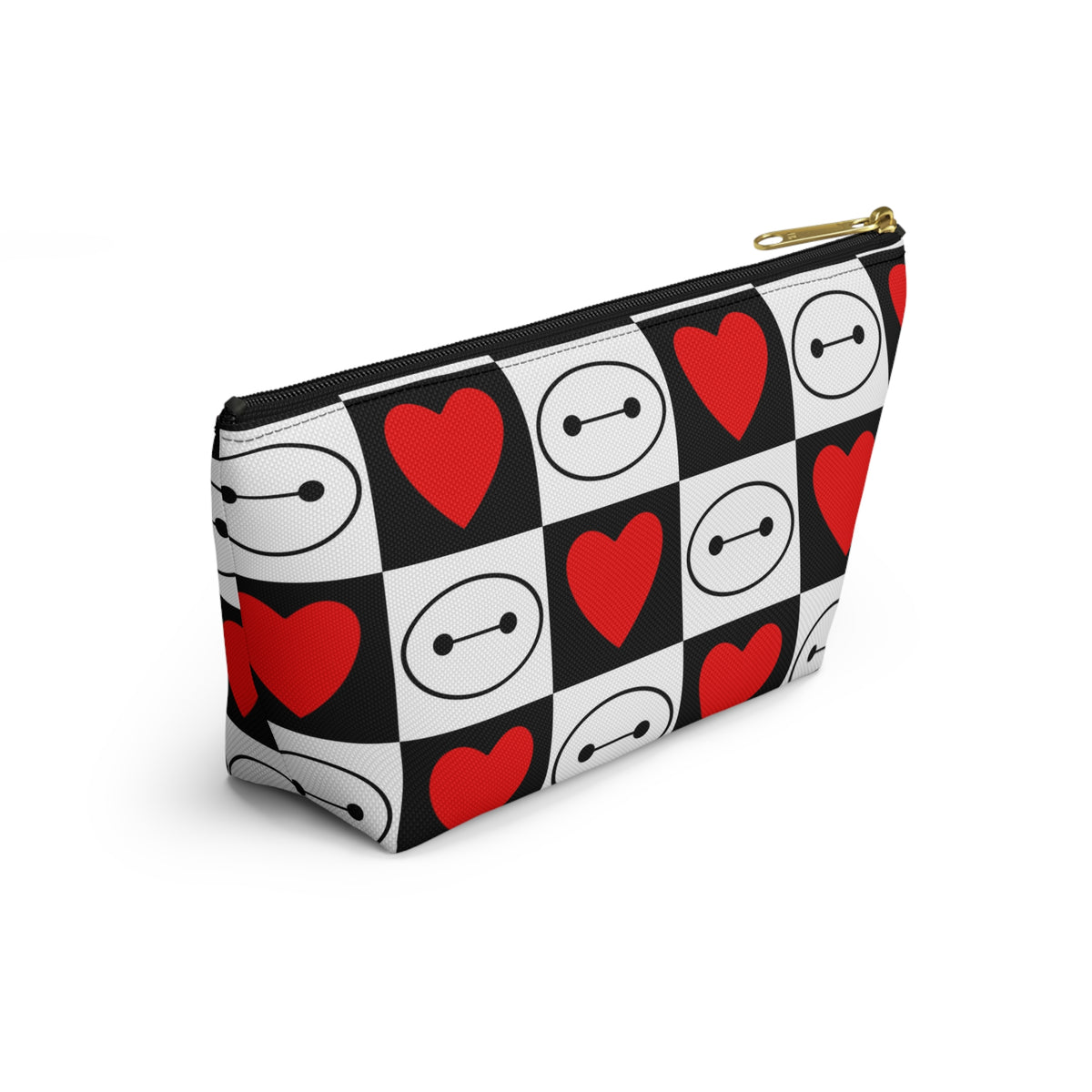 Baymax Love Inspired Checkered Accessory Pouch