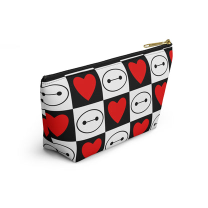 Baymax Love Inspired Checkered Accessory Pouch