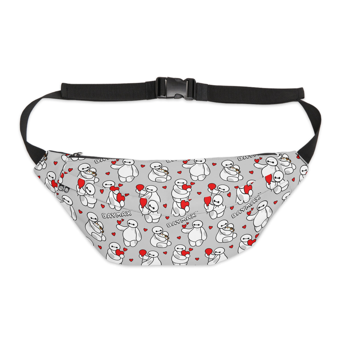 Baymax Hearts Inspired Large Fanny Pack