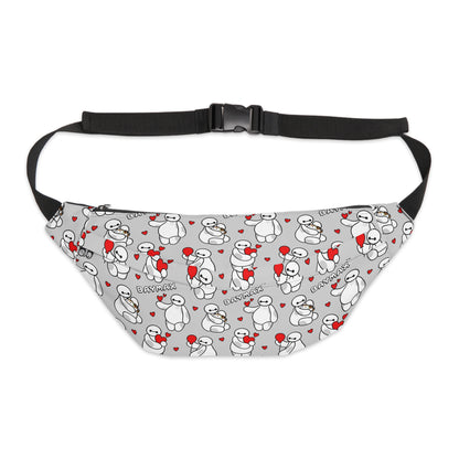 Baymax Hearts Inspired Large Fanny Pack