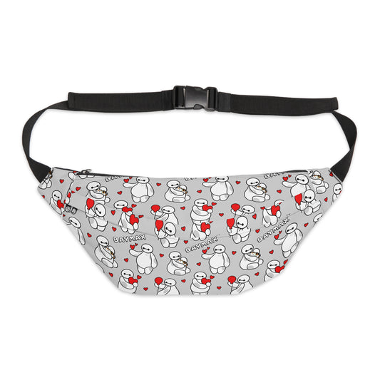 Baymax Hearts Inspired Large Fanny Pack