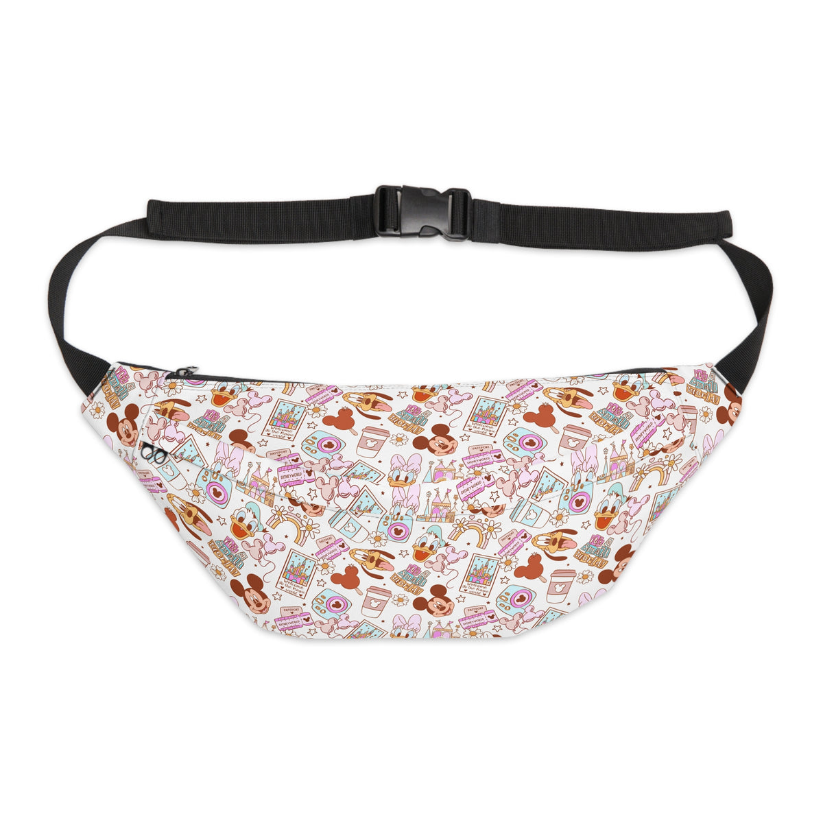 Disneyland Dream Day Inspired Large Fanny Pack