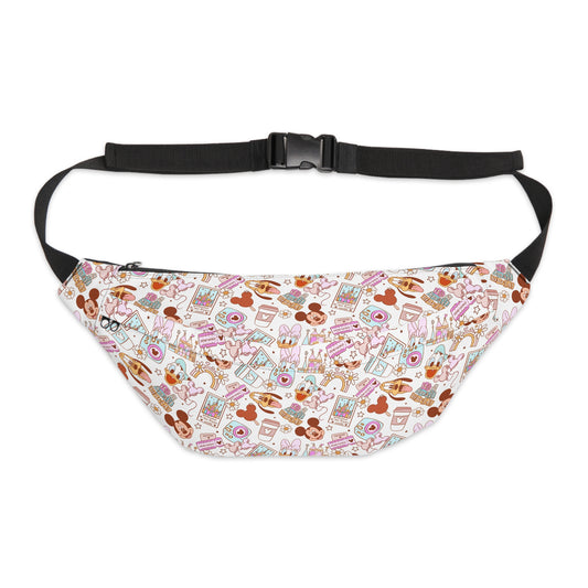 Disneyland Dream Day Inspired Large Fanny Pack