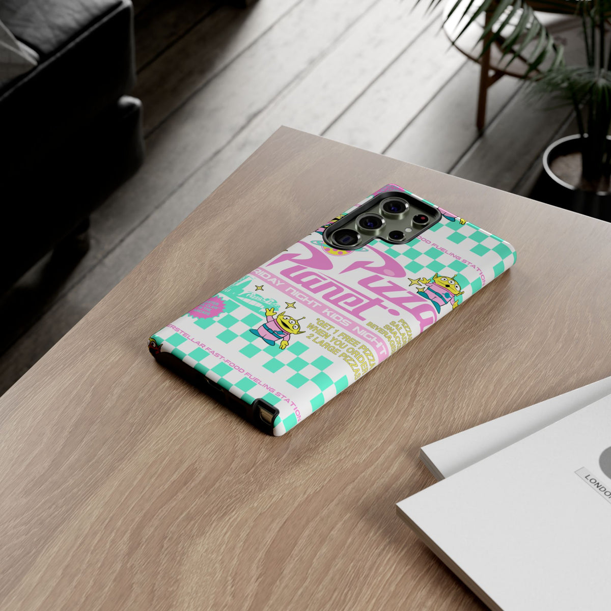 Pizza Planet Themed Phone Case