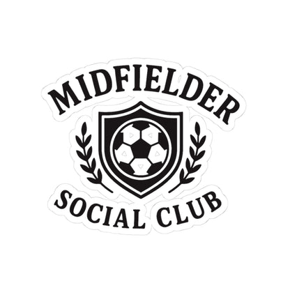 Midfielder Social Club Vinyl Kiss-Cut Stickers
