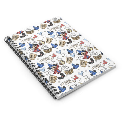 Sorcerer Mickey Spiral Notebook