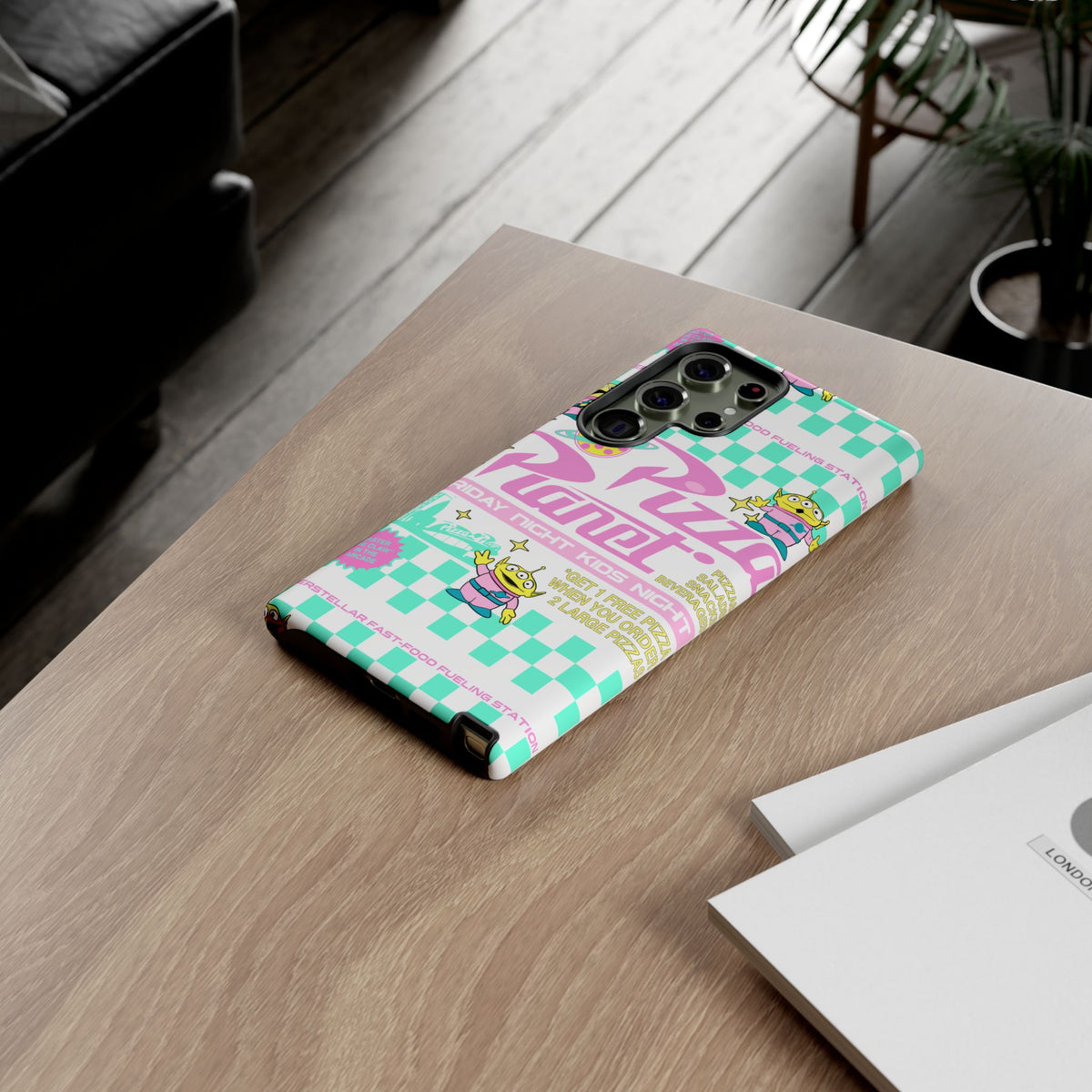 Pizza Planet Themed Phone Case