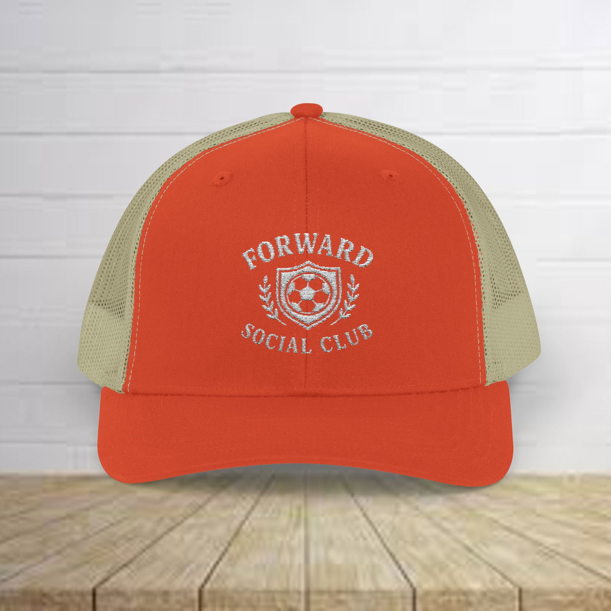 Forward Social Club in white - Snapback Trucker Cap