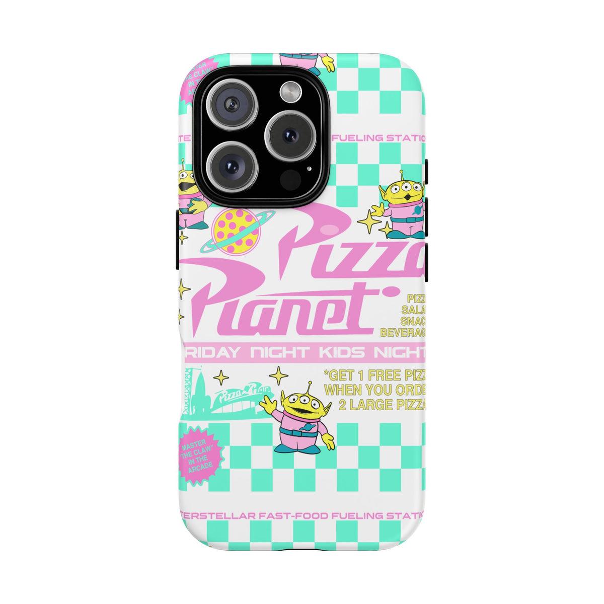 Pizza Planet Themed Phone Case