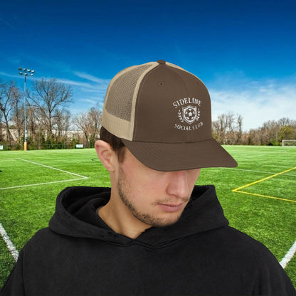 Sideline Social Club Trucker Hat – For the Fans Who Never Miss a Match