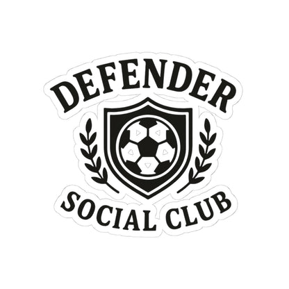 Defender Social Club Kiss-Cut Sticker