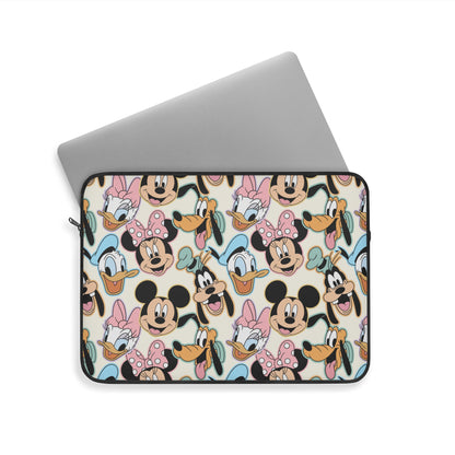Retro Pastel Fab Five Disney Laptop Sleeve