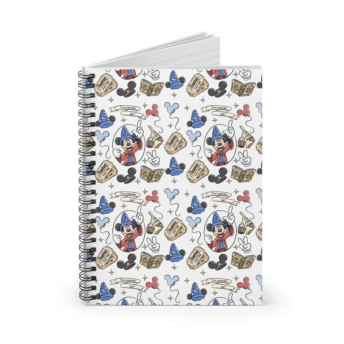 Sorcerer Mickey Spiral Notebook