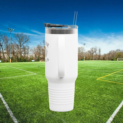 Sideline Social Club 40 oz Tumbler w/Black Logo
