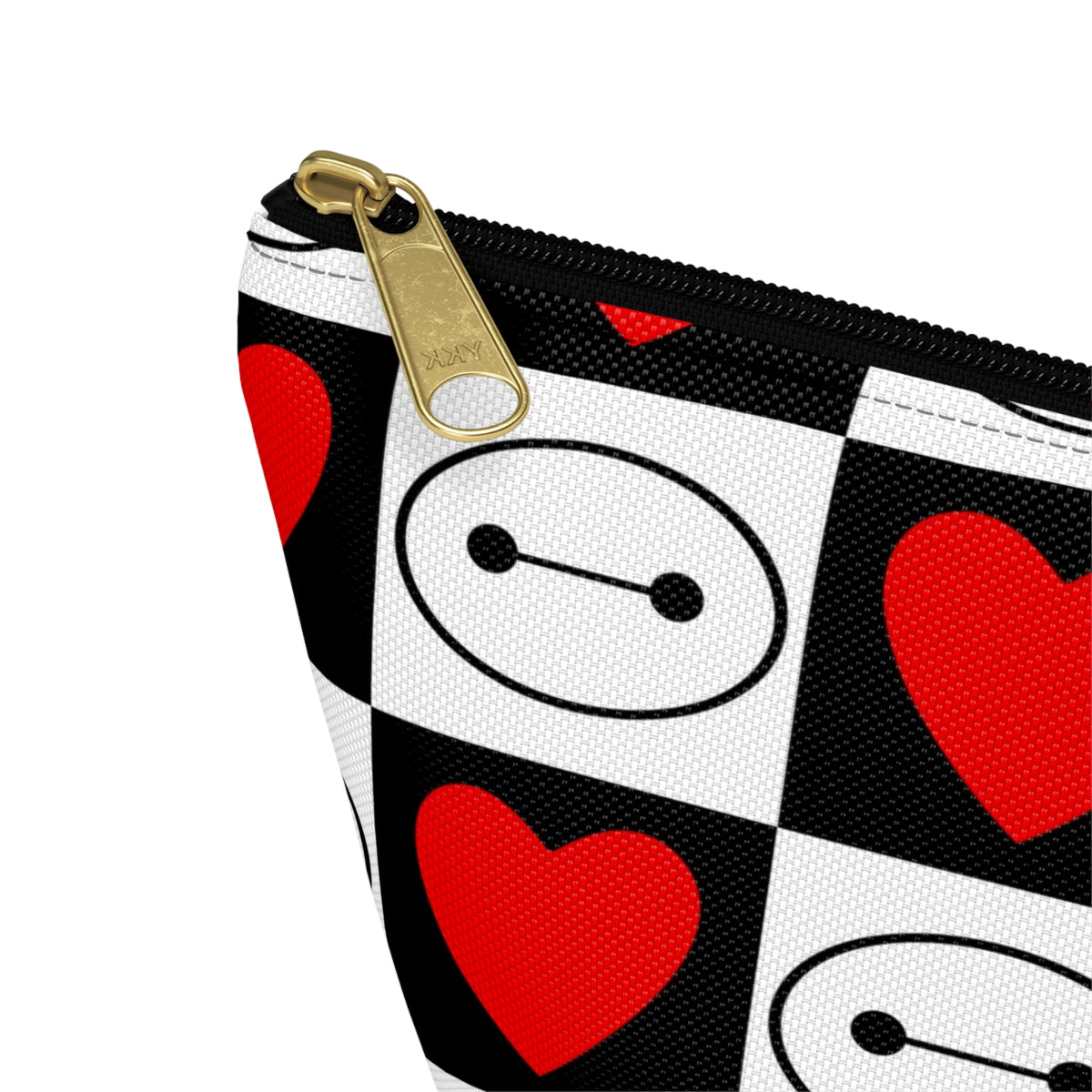 Baymax Love Inspired Checkered Accessory Pouch