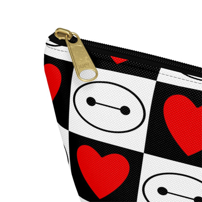 Baymax Love Inspired Checkered Accessory Pouch