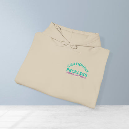 Life Is Better on the Trails - Cautiously Reckless Women's Offroad Hoodie