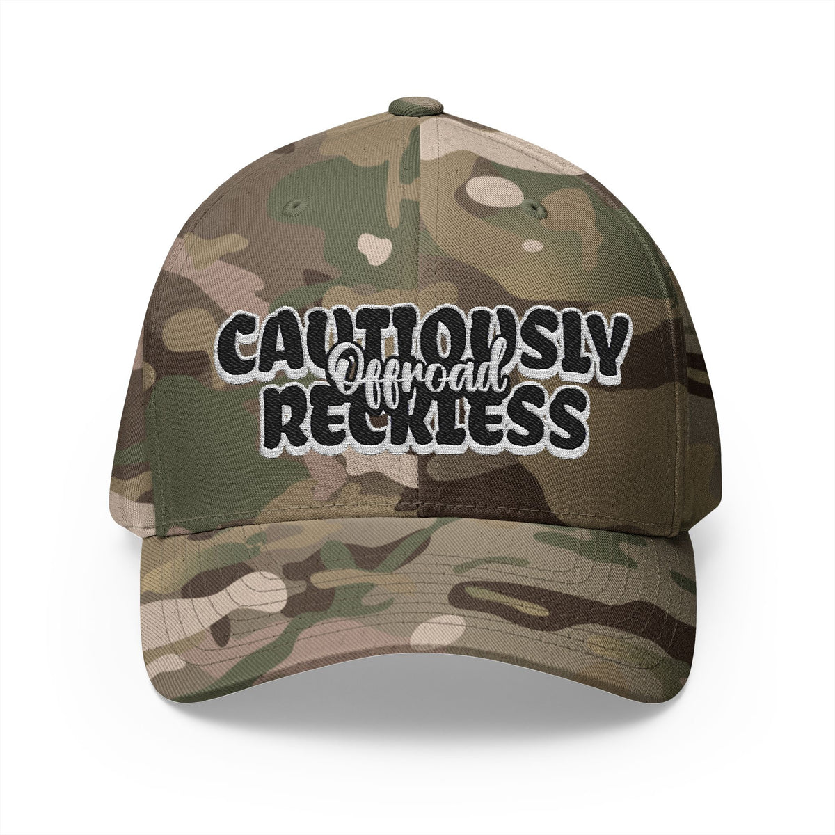 Cautiously Reckless Cap - Adventure Hat, Outdoor Baseball Cap, Gift for Adventurers, Casual Style, Trendy Headwear