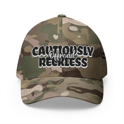 Cautiously Reckless Cap - Adventure Hat, Outdoor Baseball Cap, Gift for Adventurers, Casual Style, Trendy Headwear