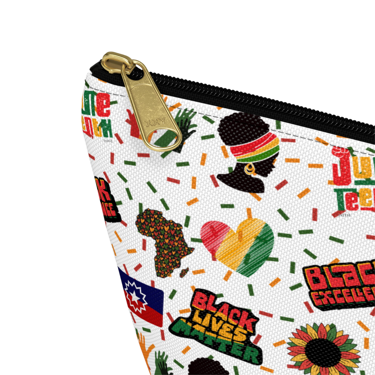 Juneteenth Inspired Accessory Pouch
