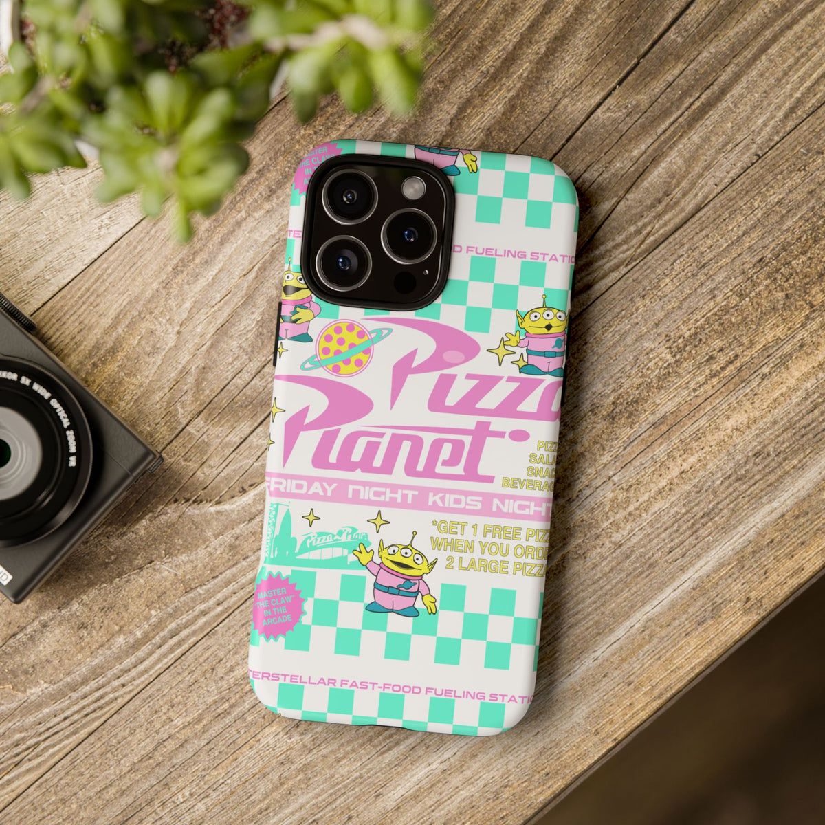 Pizza Planet Themed Phone Case