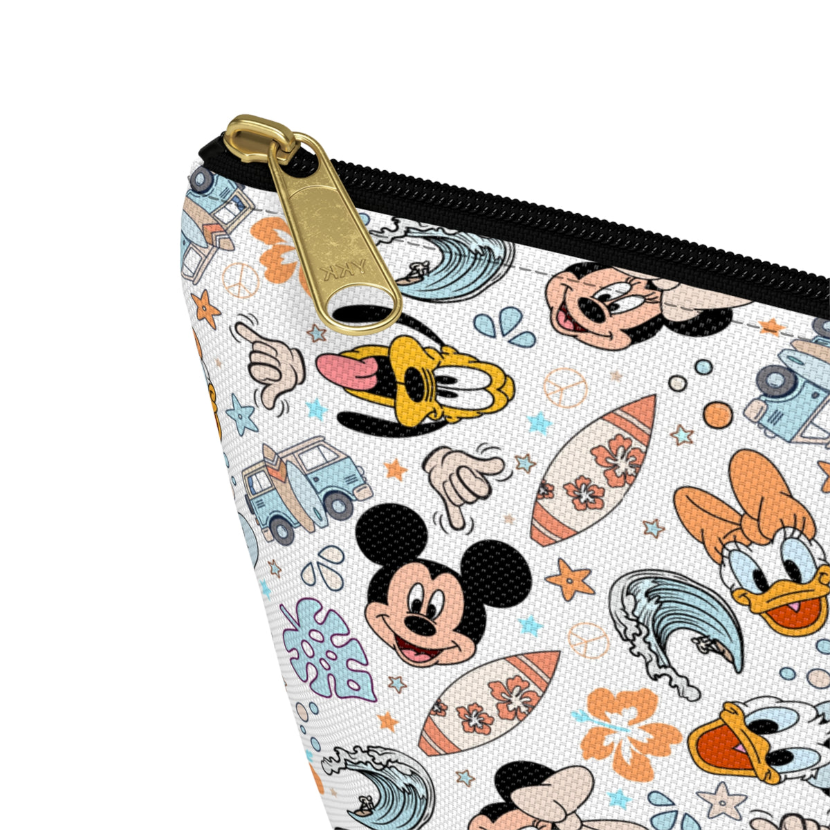 Tropical Mickey & Friends Surf Vibes Accessory Pouch