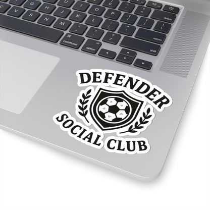 Defender Social Club Kiss-Cut Sticker
