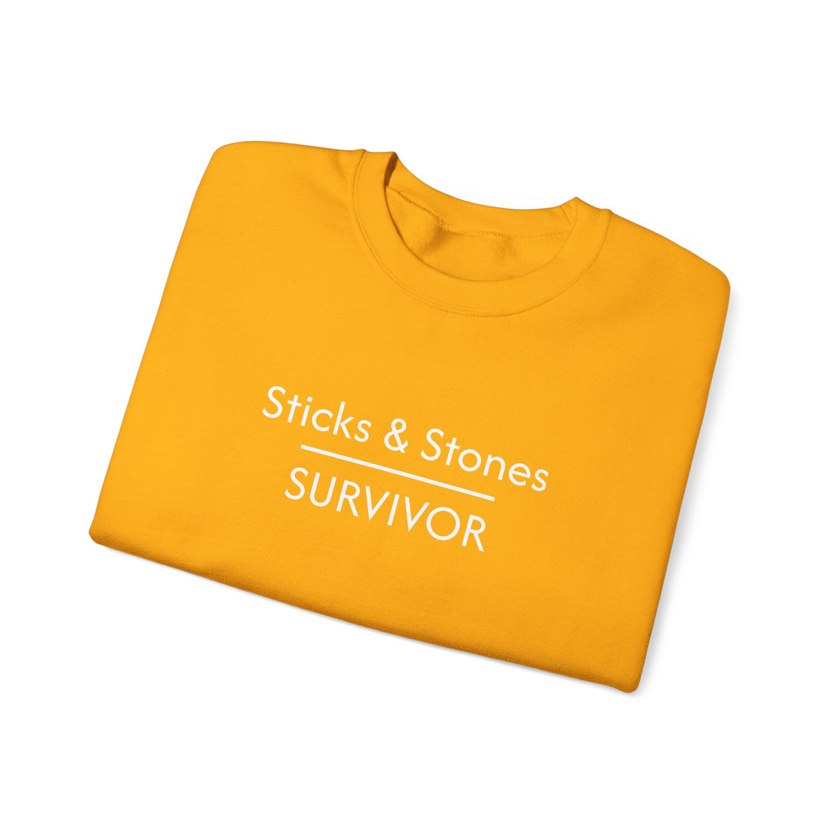 Sticks & Stones Survivor Crew Neck Sweatshirt