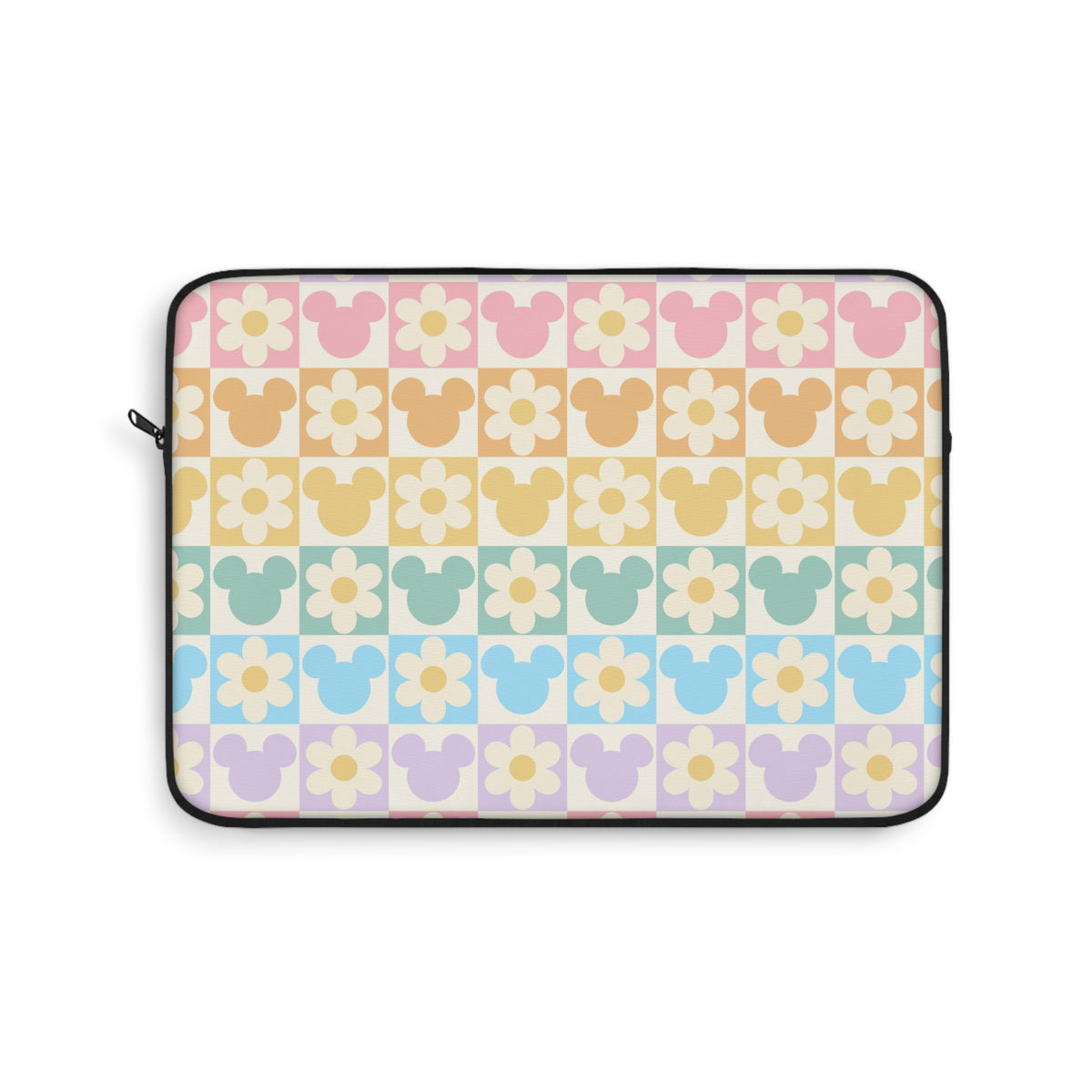 Retro Mouse & Daisy Laptop Sleeve